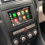 Merc SLK with Apple CarPlay radio upgrade
