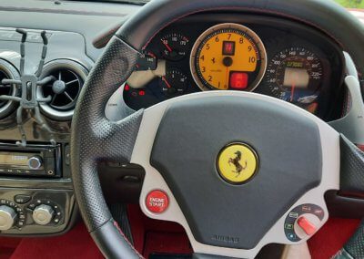 Blaupunkt London radio install in Ferrari