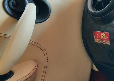 Hertz Component speakers in Ferrari F430 audio upgrade