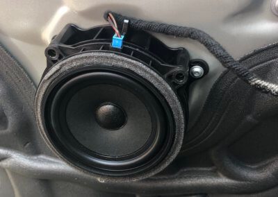 Mini OEM speaker before upgrade