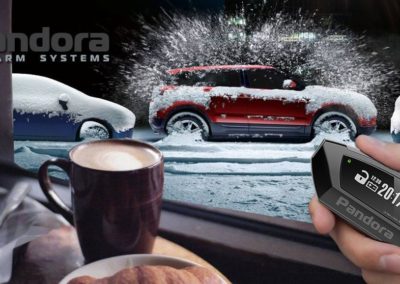 Pandora Car Alarm remote start