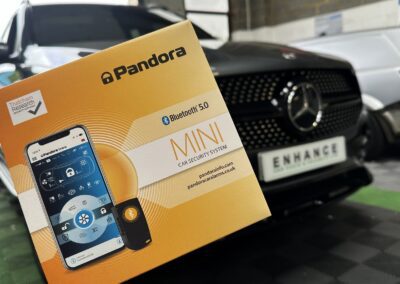 Pandora Mini Security system installed in Mercedes