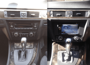 BMW 3 Series 2010 Before & After radio upgrade